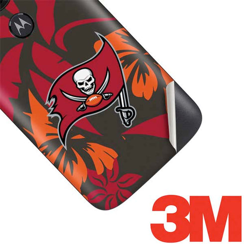 NFL Tampa Bay Buccaneers Tropical Print Moto E5 Play Skin